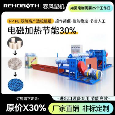 PP PE 雙階高產(chǎn)造粒機組